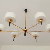 Chandelier 1950 modernist design arlus lunel