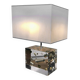 Table Lamp • Sculpture • Resin Inclusion • Post Space Age • 2000