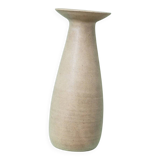 Beige Studio Keramik Ceramic Vase by Heinz Pelzer – West Germany, 1970s Mid-Century