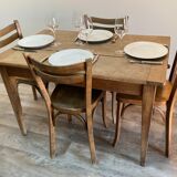 Oak farmhouse table