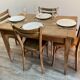 Oak farmhouse table