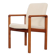 Teak armchair, Danish design, 1970s, production: Denmark