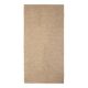 Beige recycled cotton rug 140 x 70 cm