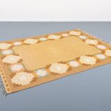 Vintage Doris Leslie Blau Collection Flat-Weave Rug by Ingegerd Silow, Sweden