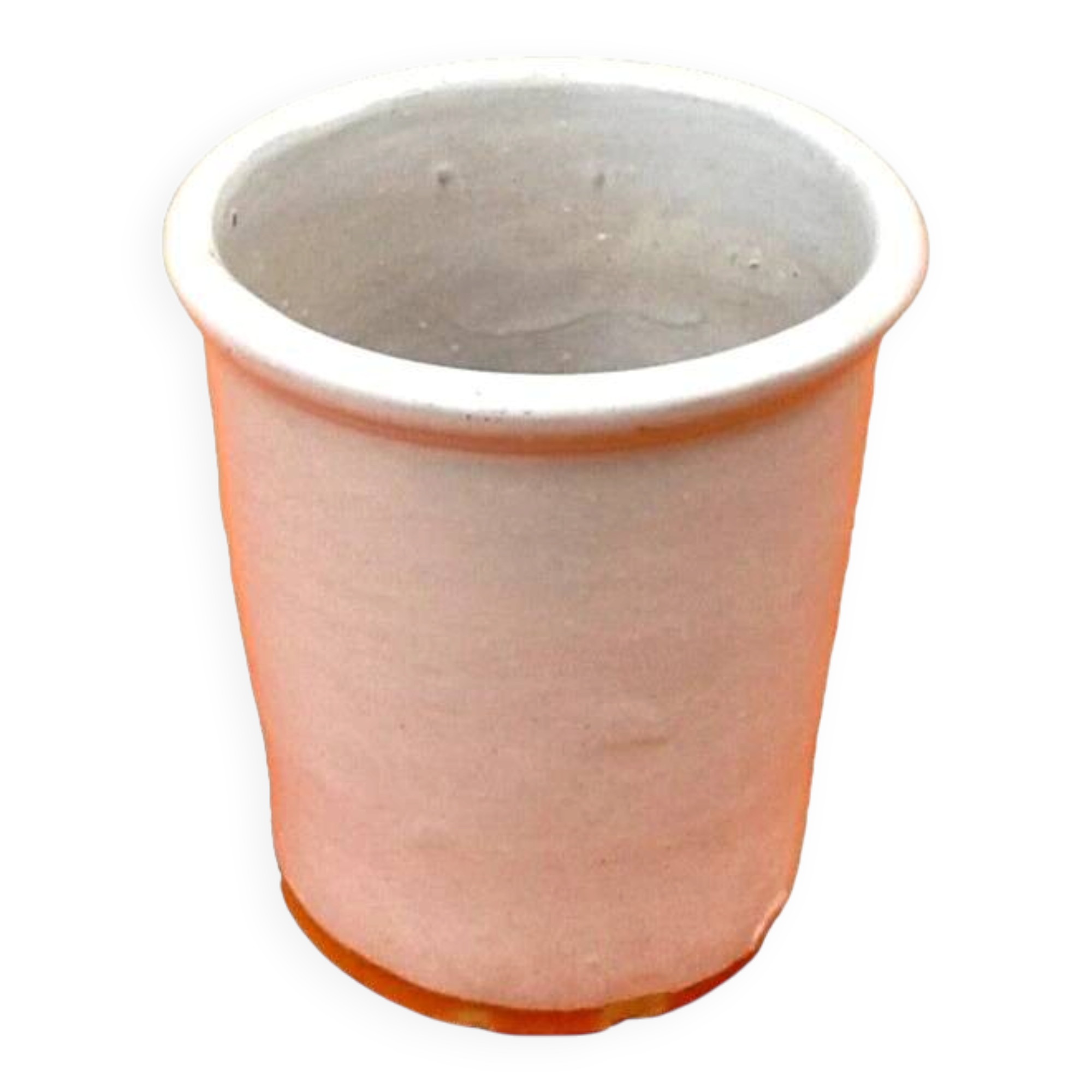 Old glazed ceramic pot