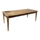 1900s pine and oak farmhouse table