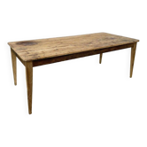 1900s pine and oak farmhouse table