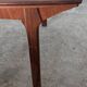 Table scandinave vintage avec rallonges