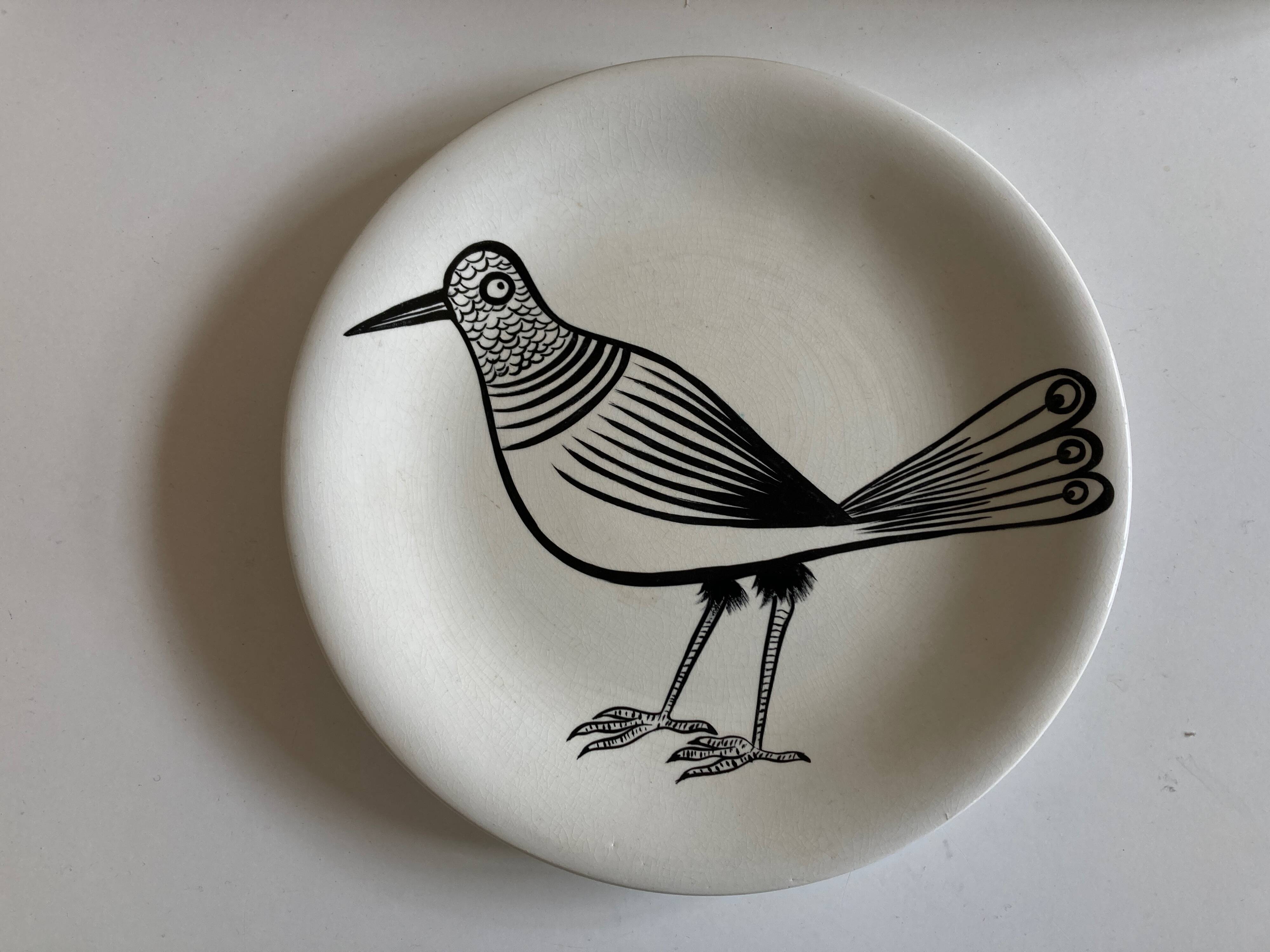 Bird dish designed by Robert Picault around 1973