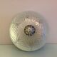Engraved sandwind glass globe art deco style