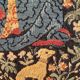 Grande tapisserie jacquard "La Dame à la Licorne" 130X180 cm