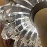 2 wall lights in bronze and crystal