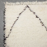 Beni Ouarain diamond carpet - 174x126 cm