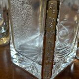 Carafe and 7 liqueur glasses