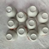 10 Boch coffee bowls (Belgium)