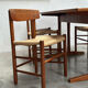 4 'J39' chairs and 'C18' shaker table, Børge Mogensen, FDB Møbler, Denmark