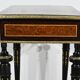 Small Living Room Table in Rosewood and Amboyna Burl, Louis XVI style, Napoleon III period – Mili