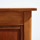 Restored teak and beech desk