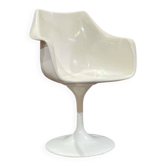Swivel tulip chair in fiberglass from the 1970s