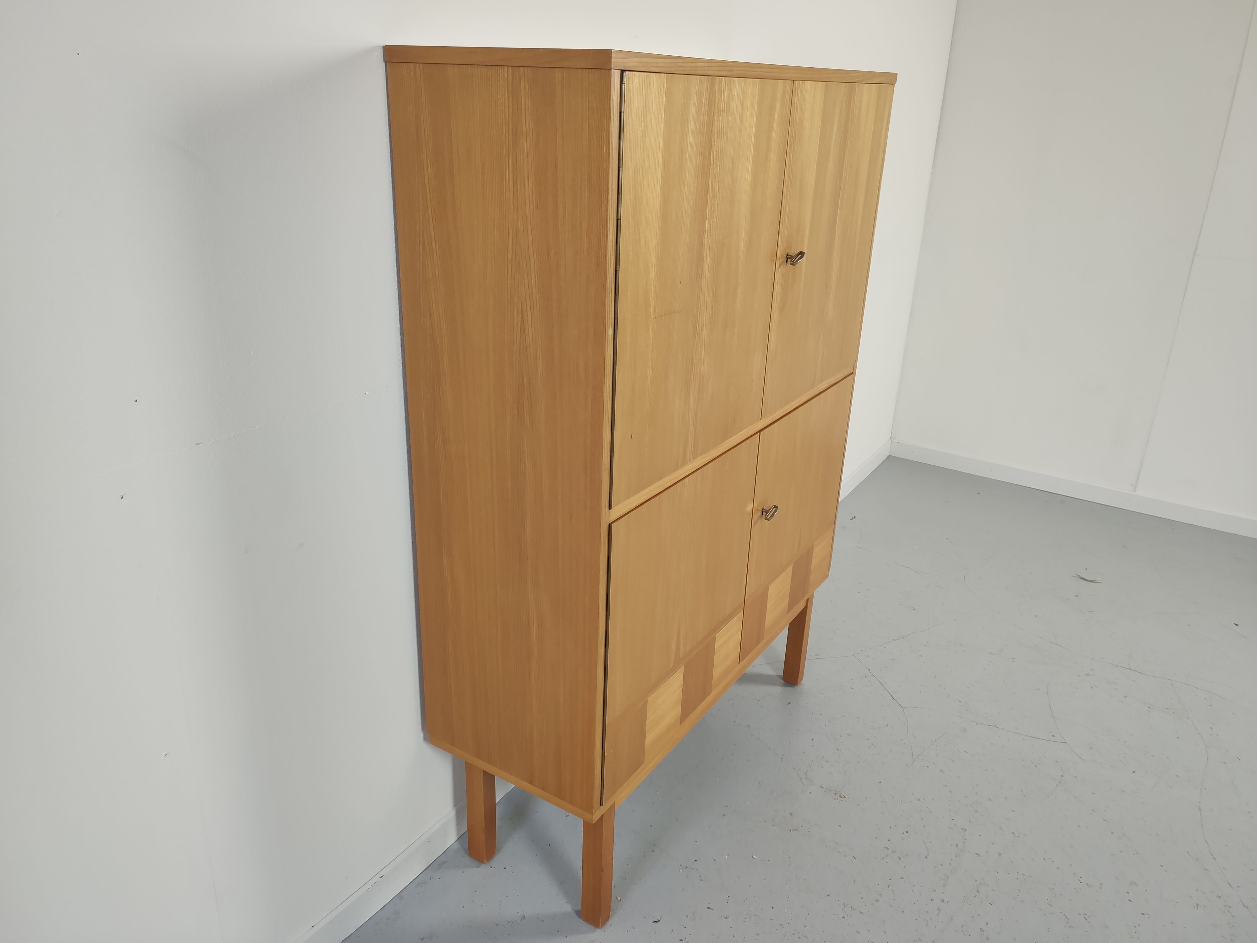 Scandinavian vintage highboard from the 60s/70s