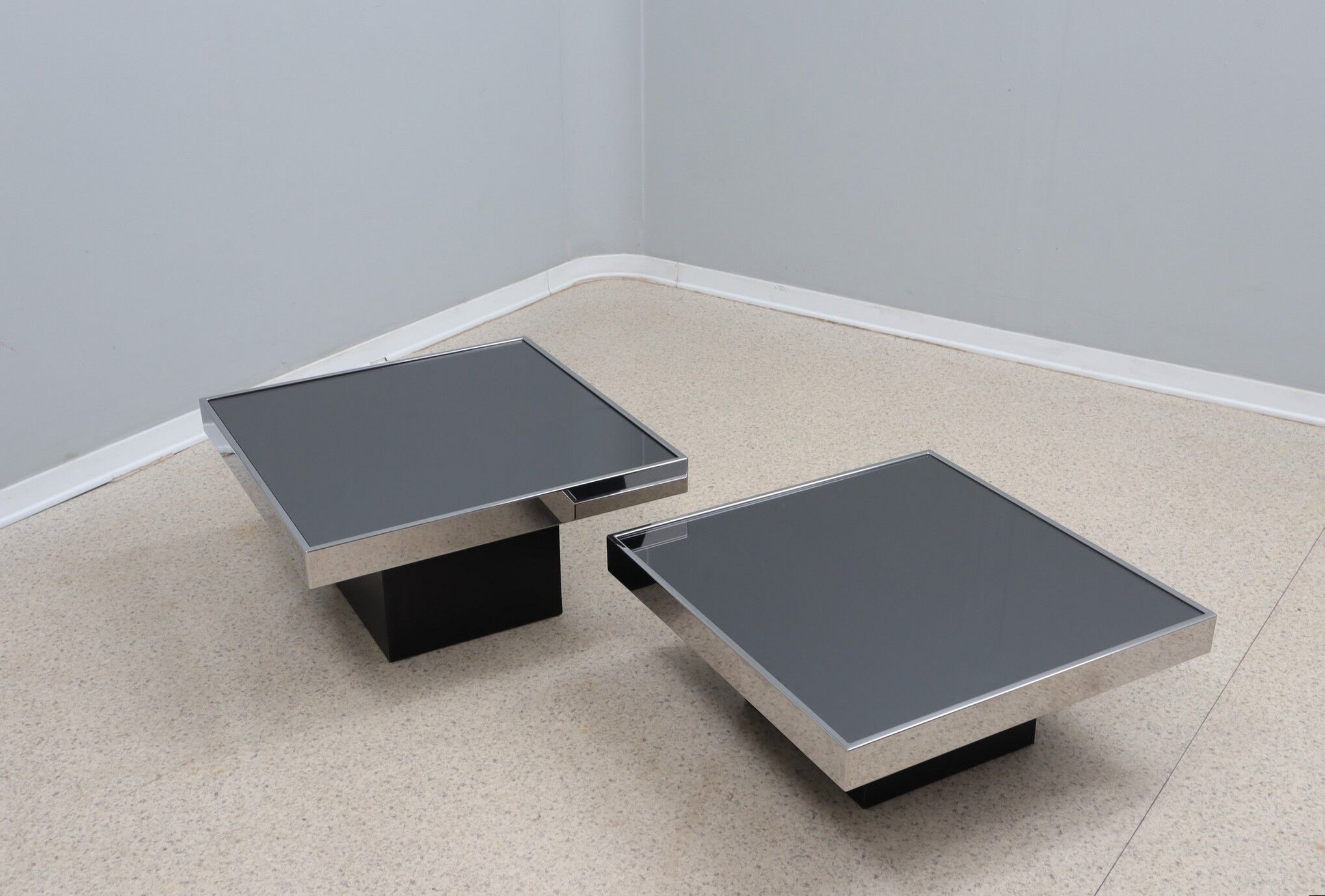 Cidue modular coffee table set 1970s