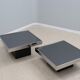 Cidue modular coffee table set 1970s