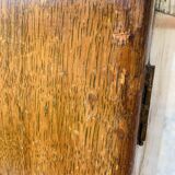 Art Deco Style Oak Wall Cabinet, Circa 1940's