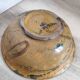 VALLAURIS Flat soup bowl antique Glazed terracotta 30.5 cm