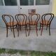 7 Sedie Marche Gebrüder Thonet e Wackerlin & C. originali modello n.18