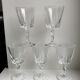 Set of 5 crystal wine glasses 50-60s