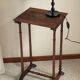 NIGHTSTAND Antique Turned Wood