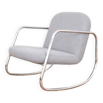 Bauhaus German Rocking Chair, 1960s.