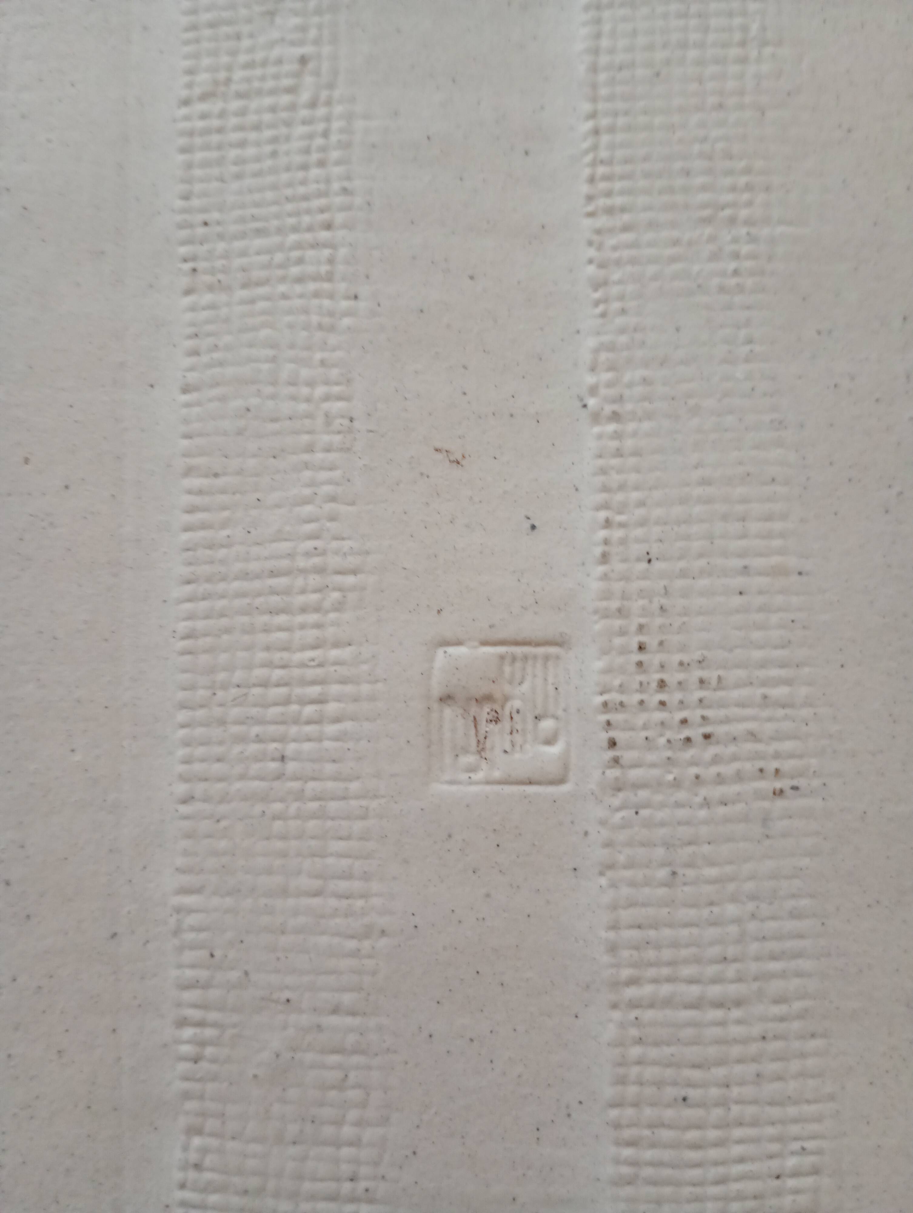 square dish in handcrafted Japanese ceramic.