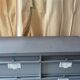 Industrial furniture with 10 metal lockers “Ronéo”