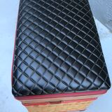 Tabouret coffre de pêcheur 1950