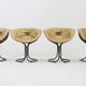 Set of 4 Pan Am dining chairs by Gastone Rinaldi for Rima Italy 1970s