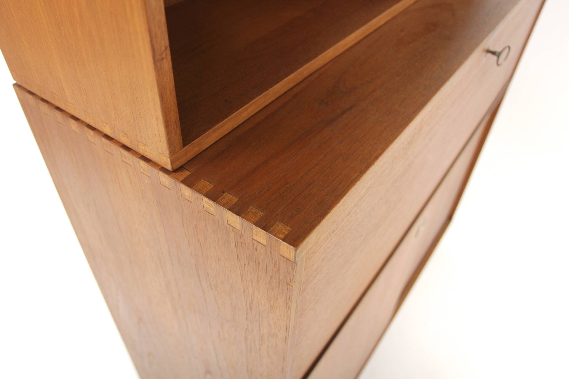 Scandinavian teak secretary, "Fiesta", Bräntorps Industrier, Nybro, Sweden, 1960