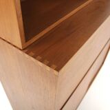 Scandinavian teak secretary, "Fiesta", Bräntorps Industrier, Nybro, Sweden, 1960