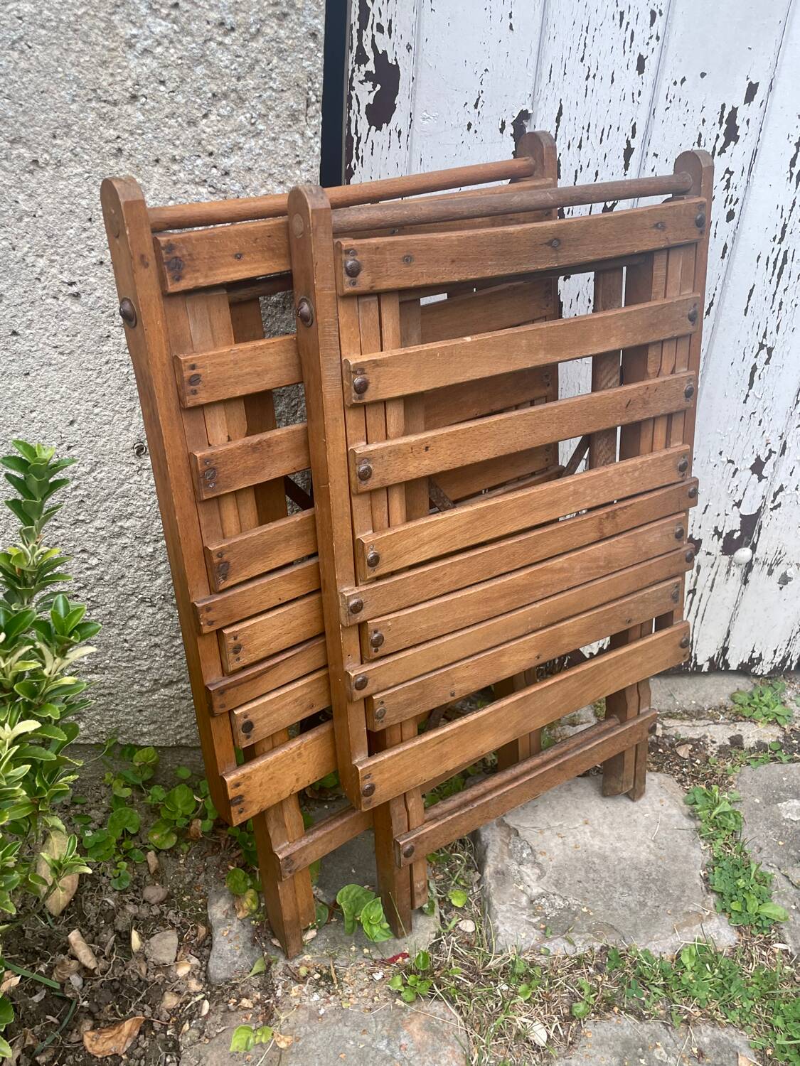 Pair of vintage children's chairs