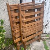 Pair of vintage children's chairs