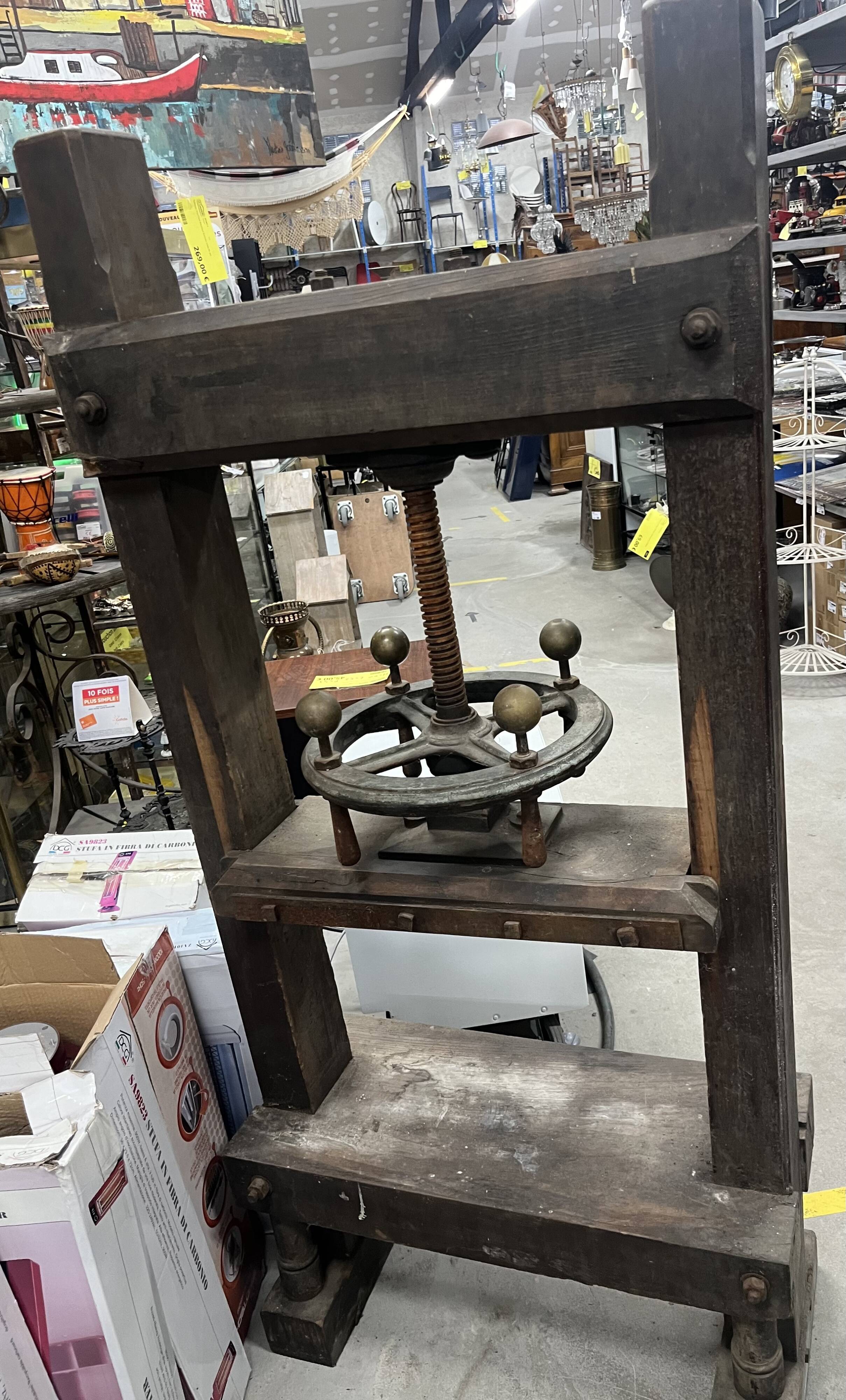 Binder percussion press