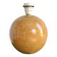 Large solid wood ball lamp