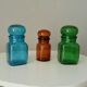 Set of 3 vintage jars 70s
