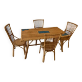 AUDOUX-MINET table and chairs set