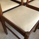 4 Scandinavian teak chairs, 1960