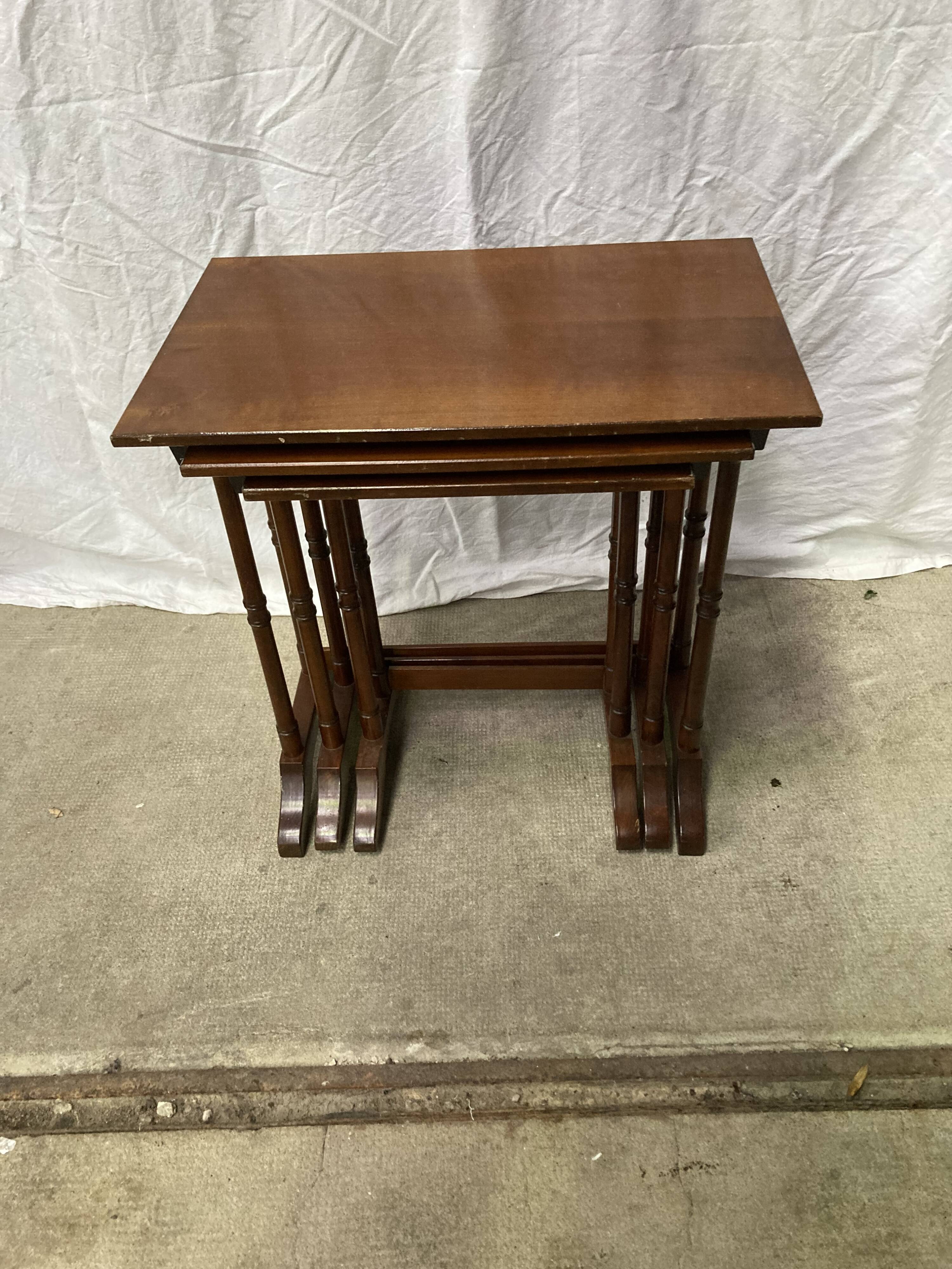 Cherry trundle tables