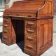 American "Roll Top" desk in oak.
