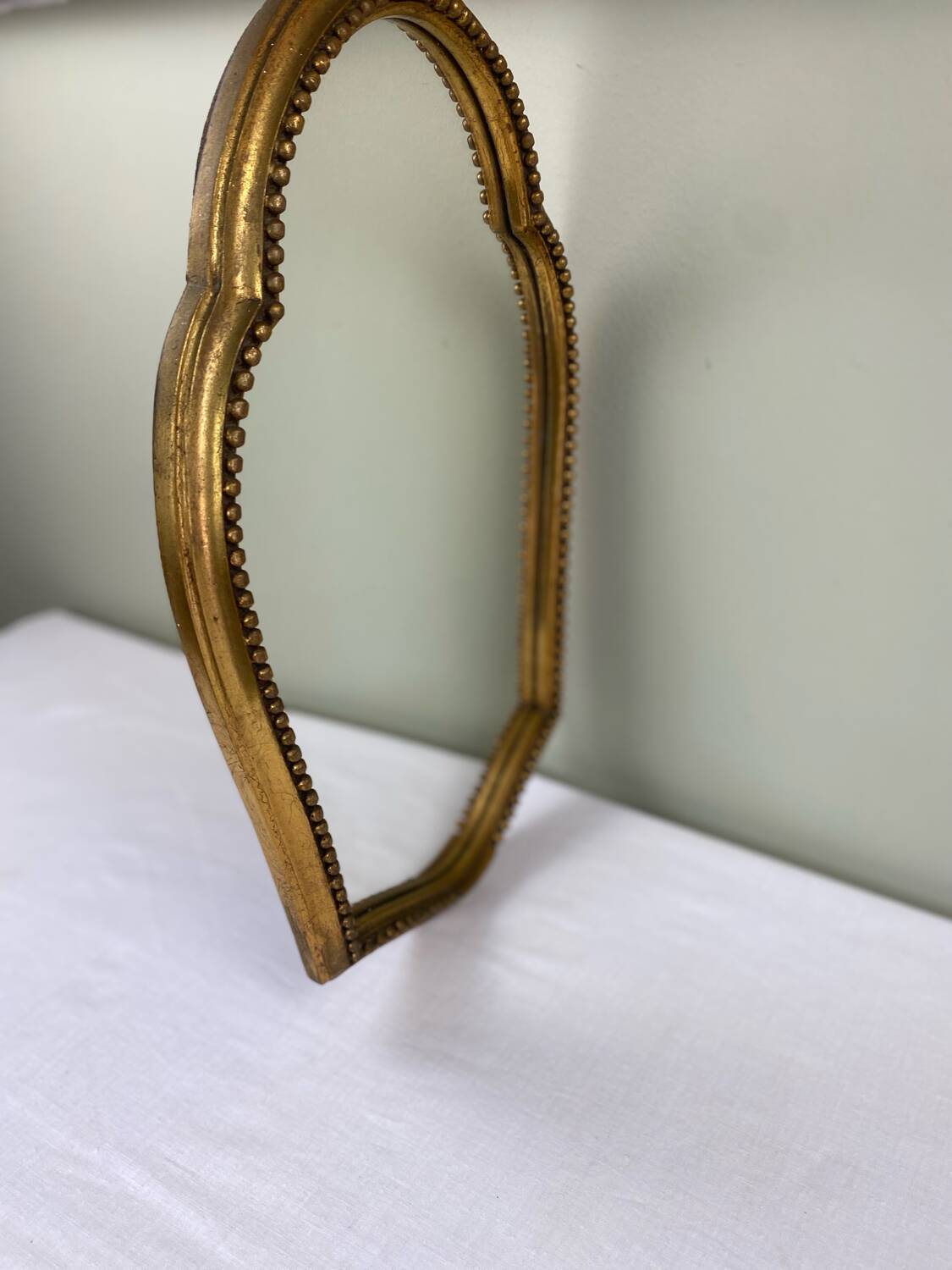 Miroir ancien doré