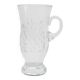 Vintage cut-glass coffee cup, hot chocolate or mulled wine