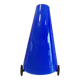 Blue glass tripod lamp 1980